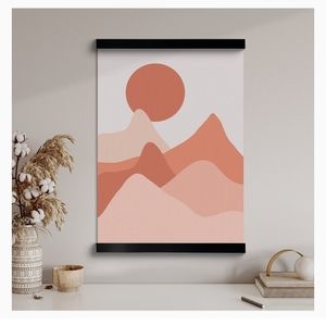 Mod mountain canvas art! New!